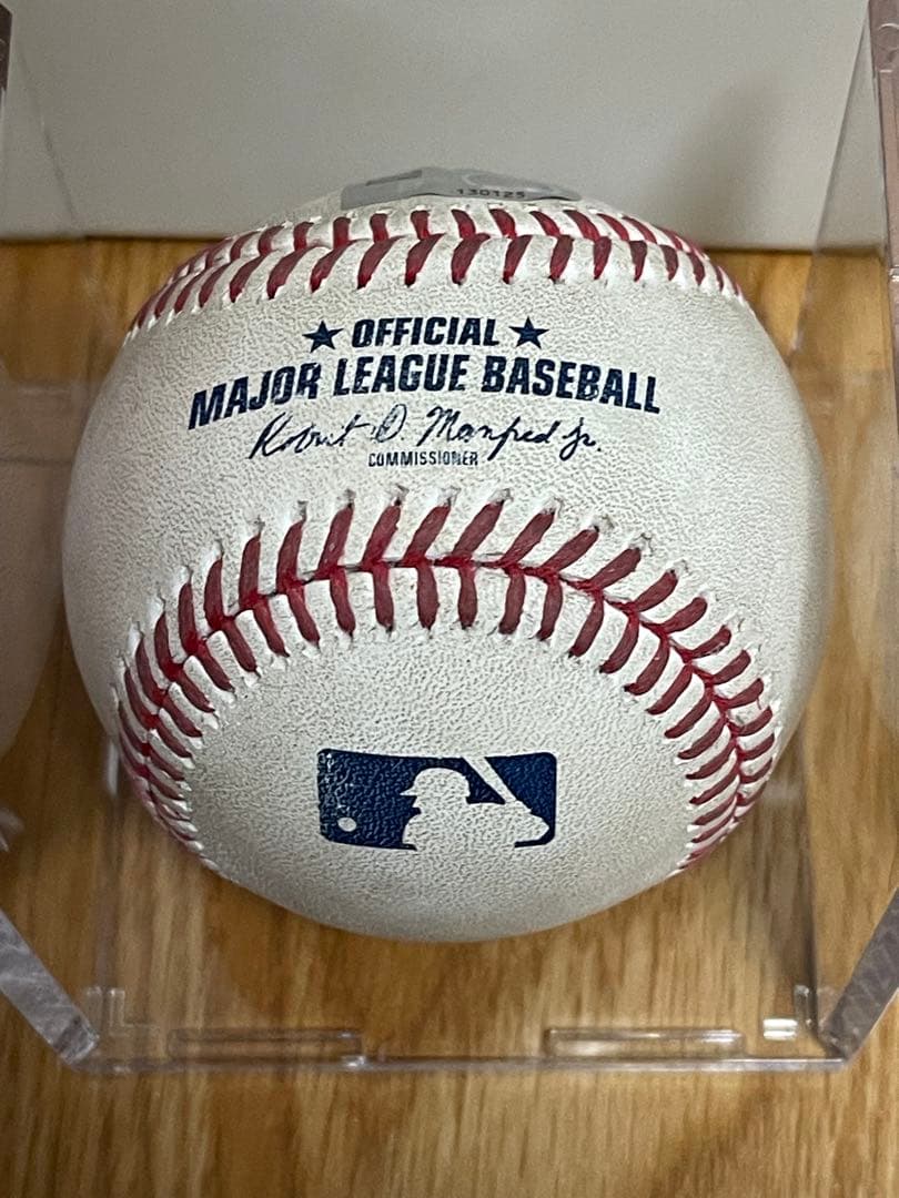 佐々木朗希　ルーキーイヤー! 2025年ゲーム実使用ボール　MLB