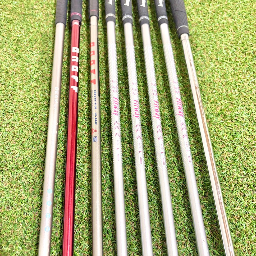 初心者おすすめ｜オノフ　ブリヂストン他　レディース　ゴルフクラブセット　8本