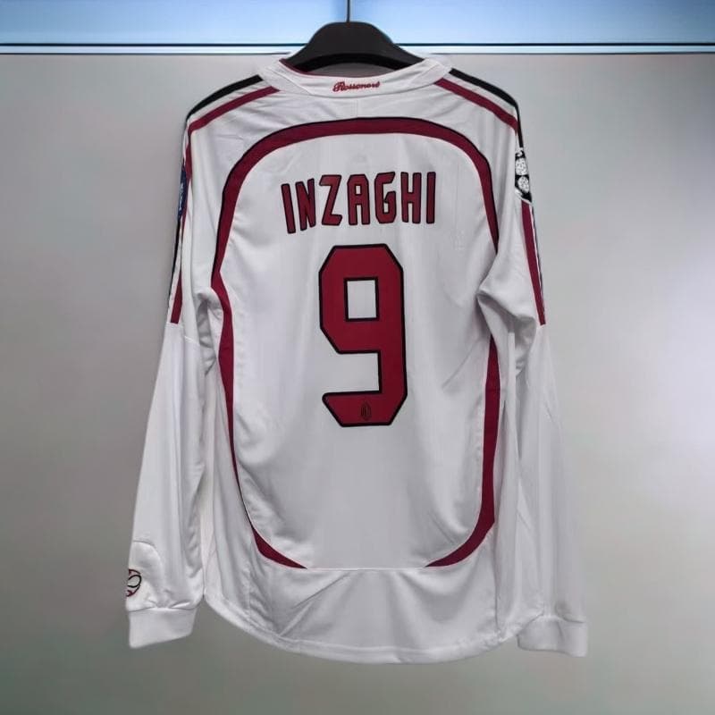 06-07 ACミラン INZAGHI 9番 長袖シャツ - メルカリ