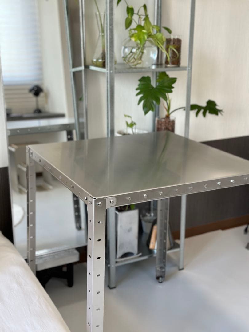 MILLS ステンレス製 テーブル mills ステンレスローテーブル