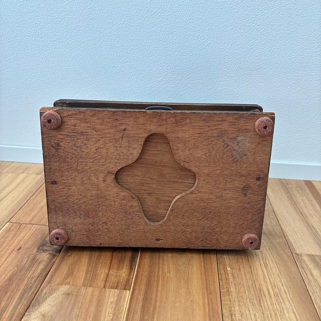 LEADアンティーク 手回しミシン 引き出し付き