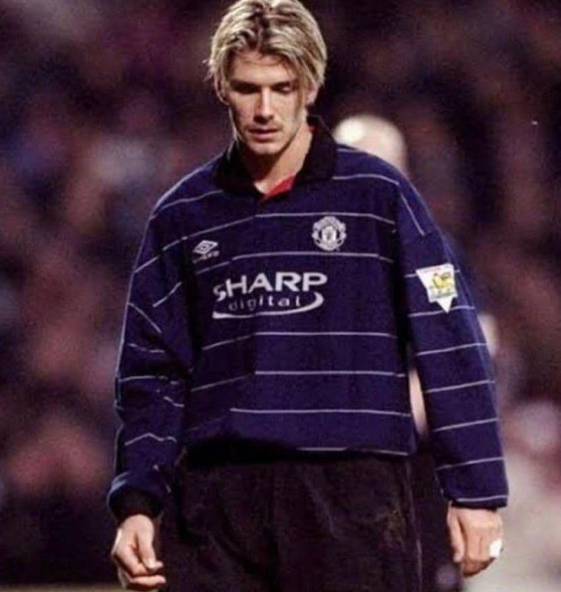 99-00マンチェスター ユナイテッド Lサイズ 3rd デッドストック 半袖