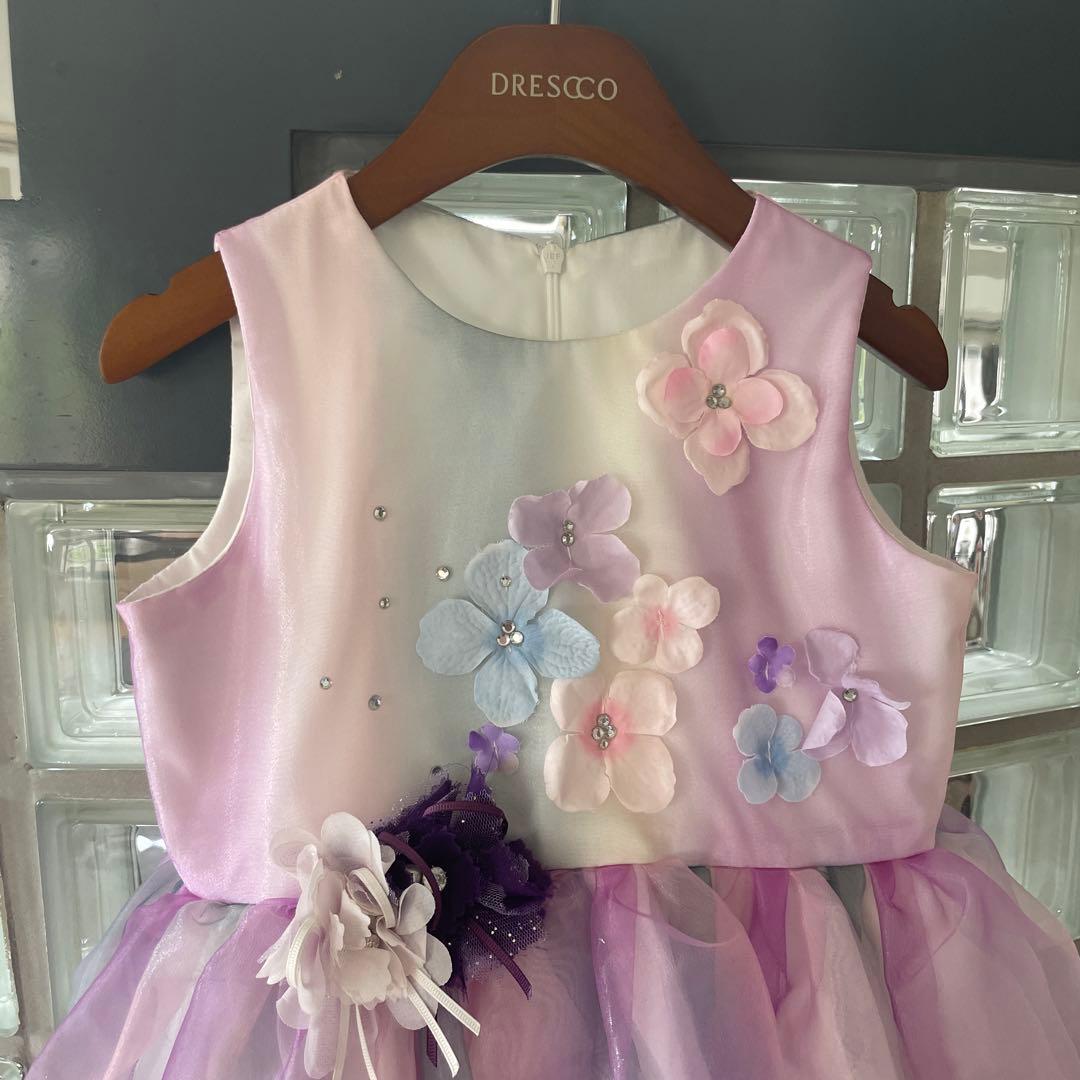 PINAYUさま専用Drescco ドレスコのドレス　サイズ120（6号サイズ）