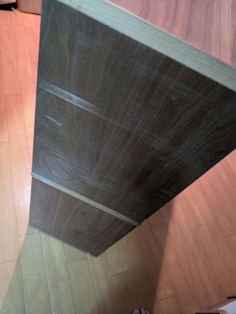 《送料込》無印良品 スタッキングシェルフ 5×2 ウォールナット 棚 木製家具