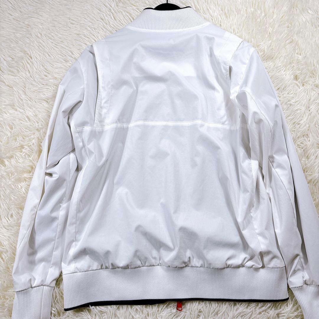 サイズ6⭐️リバーシブル⭐️ニューバランスゴルフ　ジャケット　ブルゾン　白黒　TSI