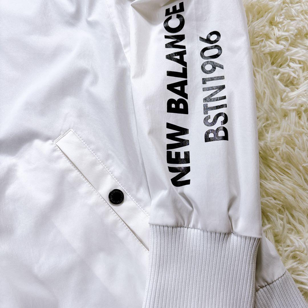 サイズ6⭐️リバーシブル⭐️ニューバランスゴルフ　ジャケット　ブルゾン　白黒　TSI