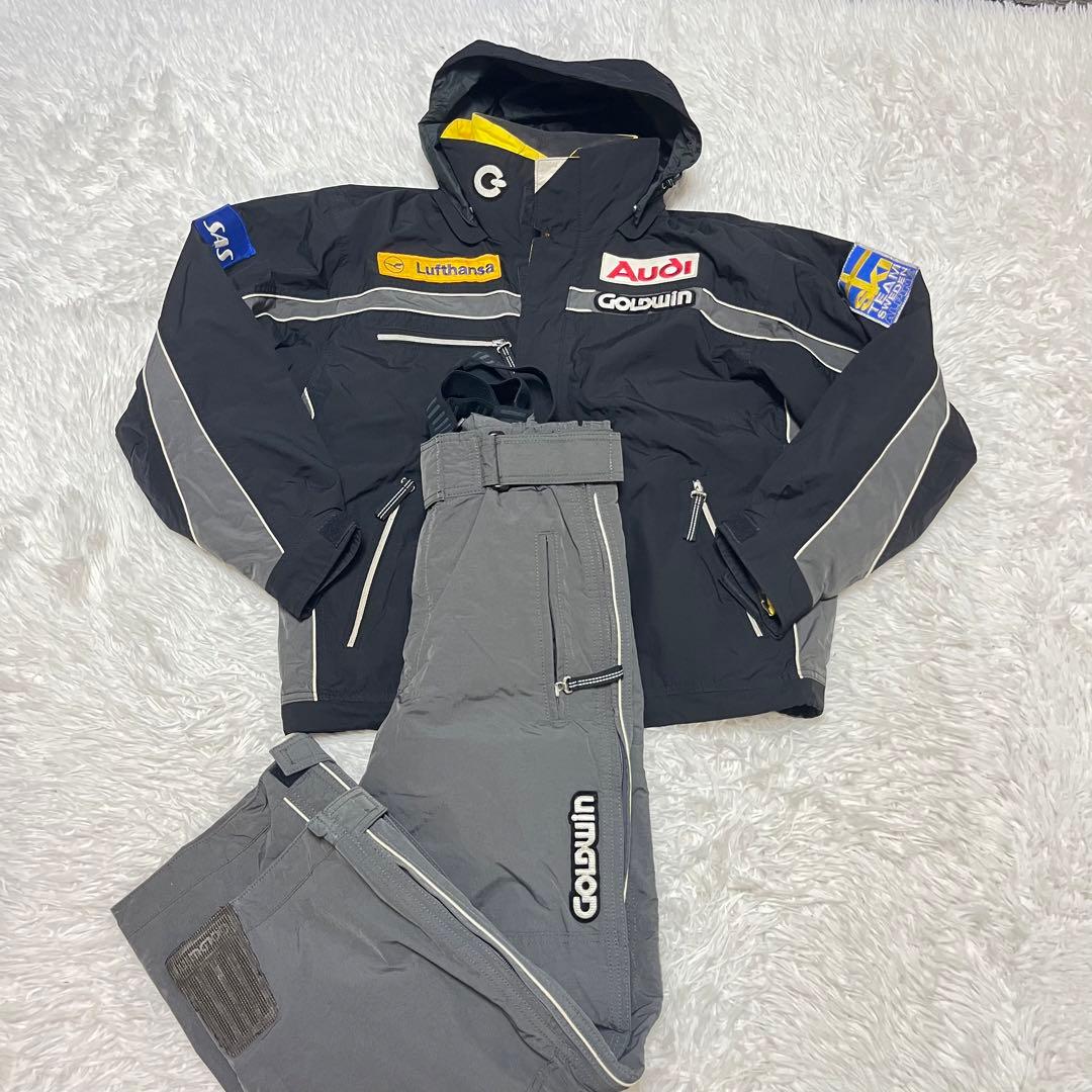 激レア ゴールドウィンGOLDWIN スキー スウェーデン SAS セットアップ