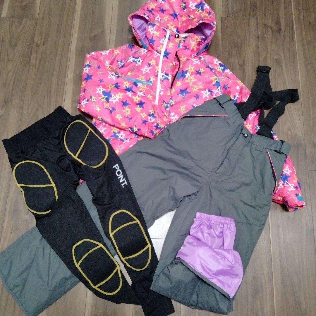 美品！パーソンズ 160cm スキーウェア 女の子