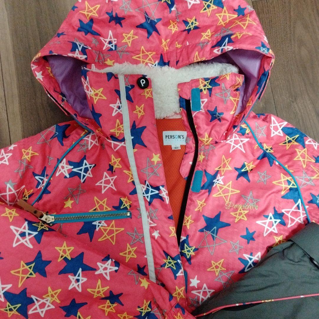 美品！パーソンズ 160cm スキーウェア 女の子