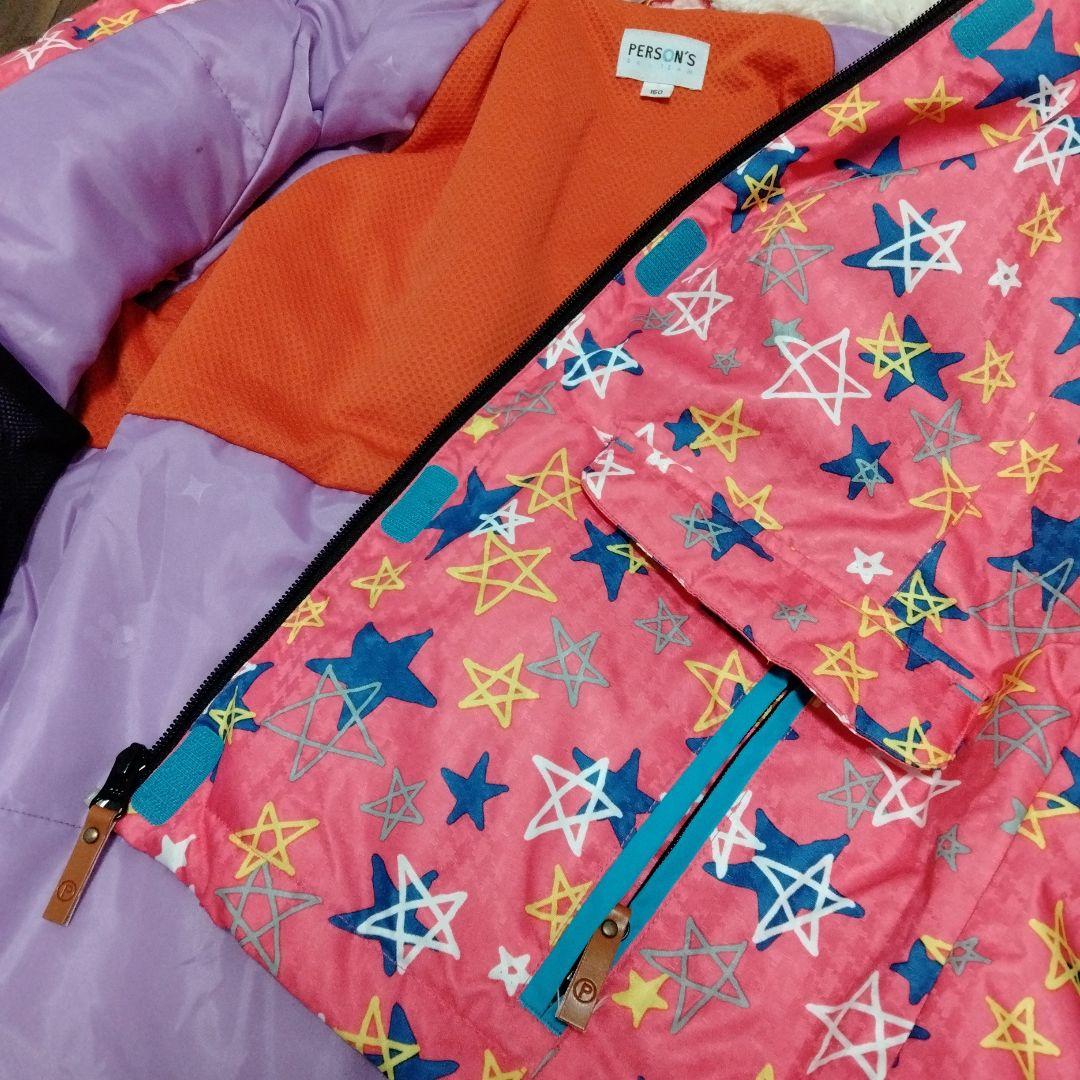美品！パーソンズ 160cm スキーウェア 女の子