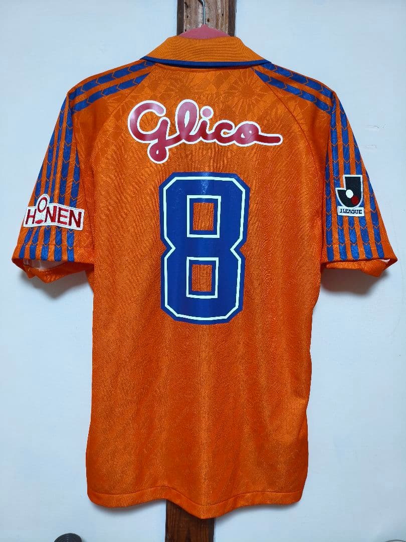 Shimizu Spulse1997/98 Home Shirt 8 Oliva Shimizu Spulse1997⁄98