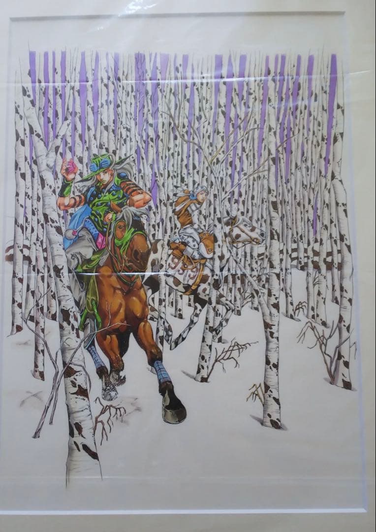 ジョジョ展 複製原画 ジョジョの奇妙な冒険 part7 スティール・ボール