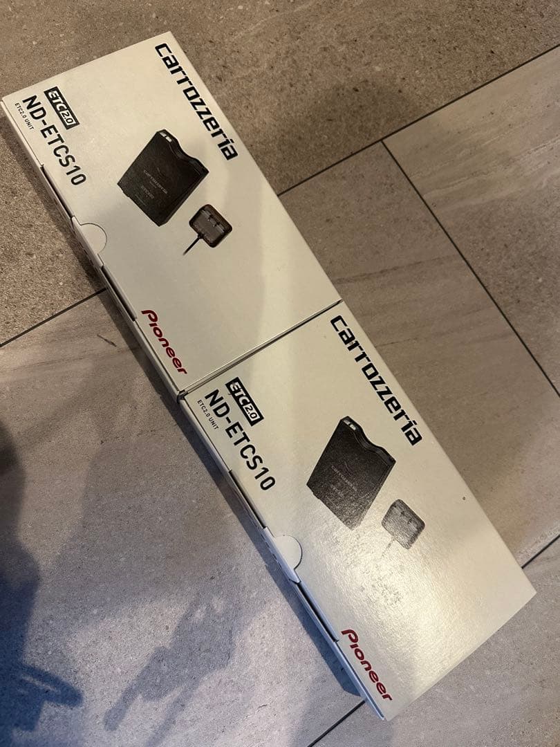 2個セットPioneer ND-ETCS10 ETC2.0 車載器