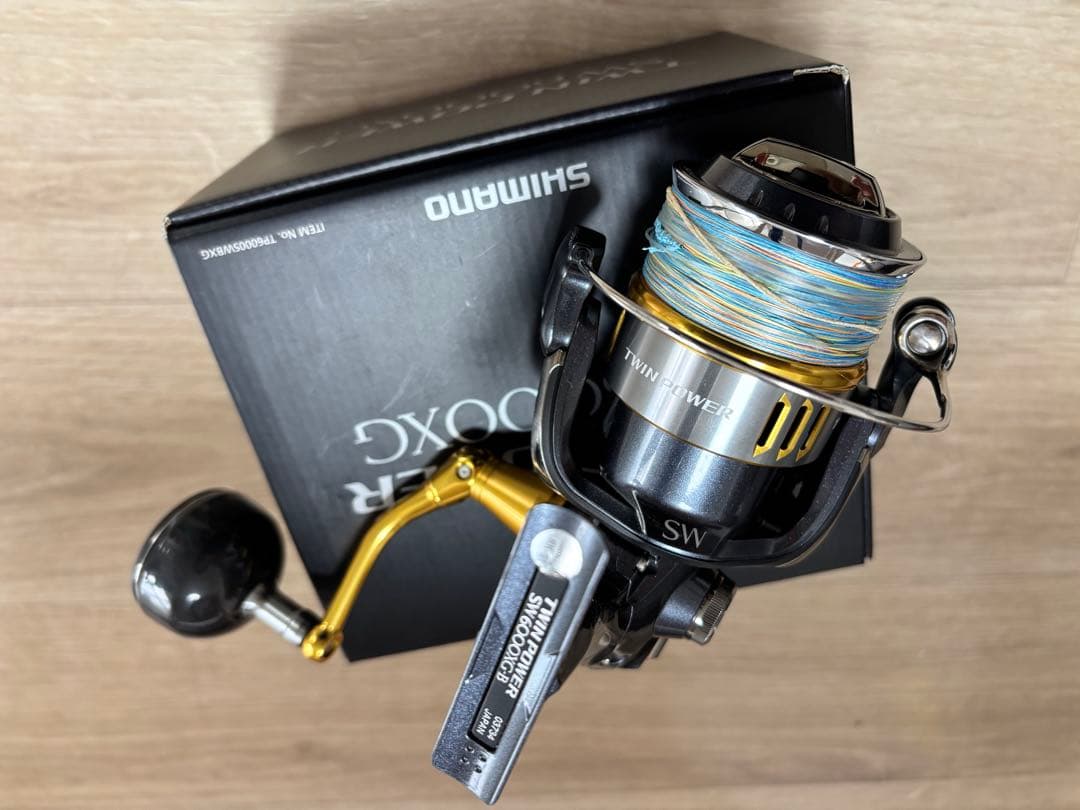 【美品】おまけ付きSHIMANO TWIN POWER sw6000xg