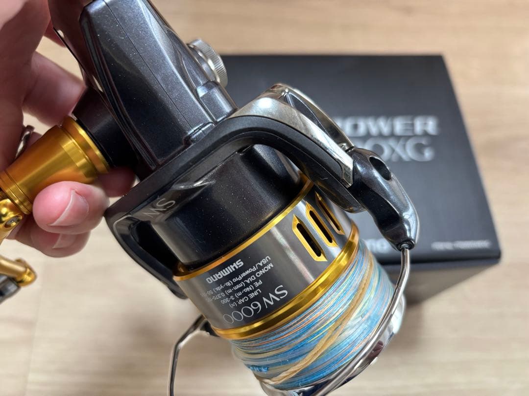 【美品】おまけ付きSHIMANO TWIN POWER sw6000xg