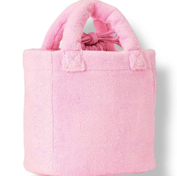 新品 パーリーゲイツ パイルカートBAG ロゴ刺繍 090 ペールピンク系