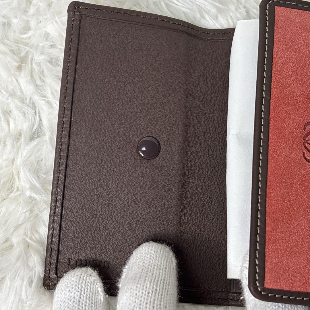 LOEWE 新品　スエードキーケース 6連　レディース