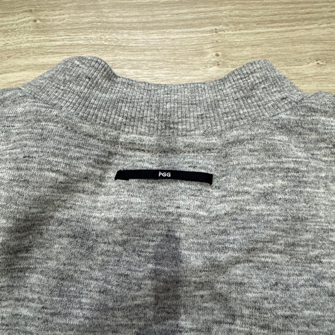 最終価格　PGG メンズ　ゴルフ　スウェット　上下セット　XL グレー
