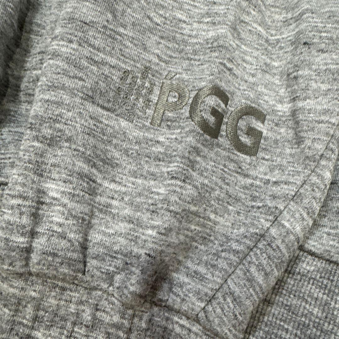 最終価格　PGG メンズ　ゴルフ　スウェット　上下セット　XL グレー