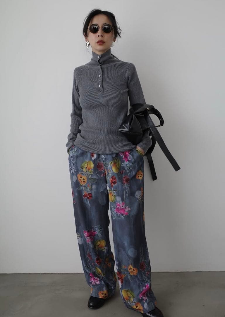【専用】UND GRACE JACQUARD PRINT PANTS