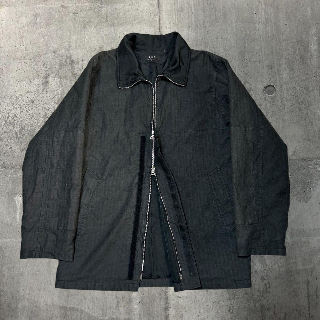 90s A.P.C France Double Zip Jacket - メルカリ