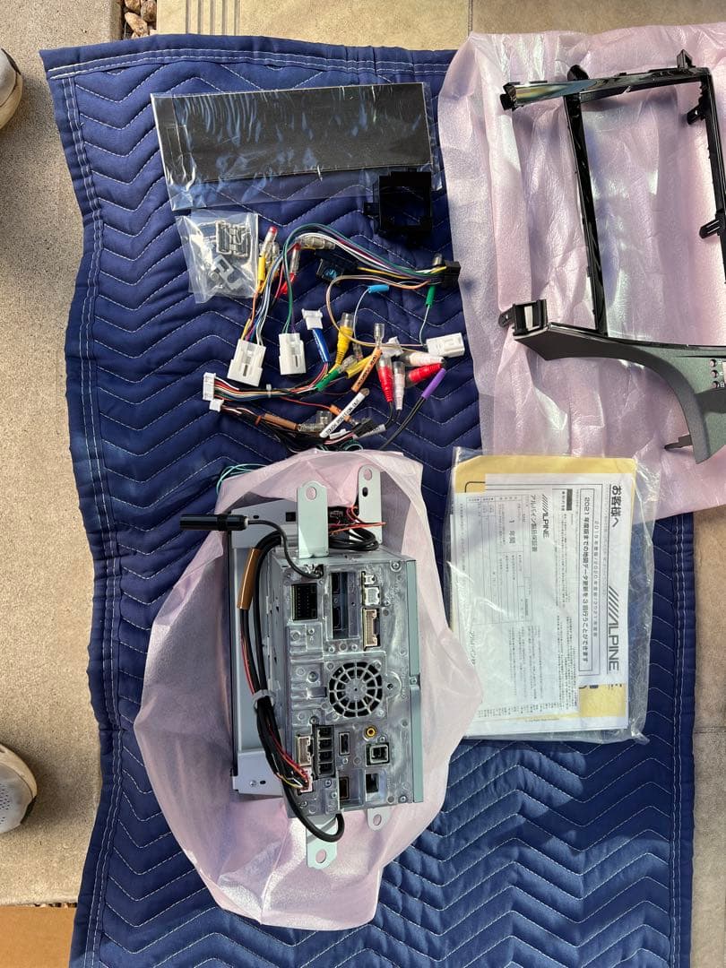 30プリウス専用アルパインナビ。ex9Z-pr30