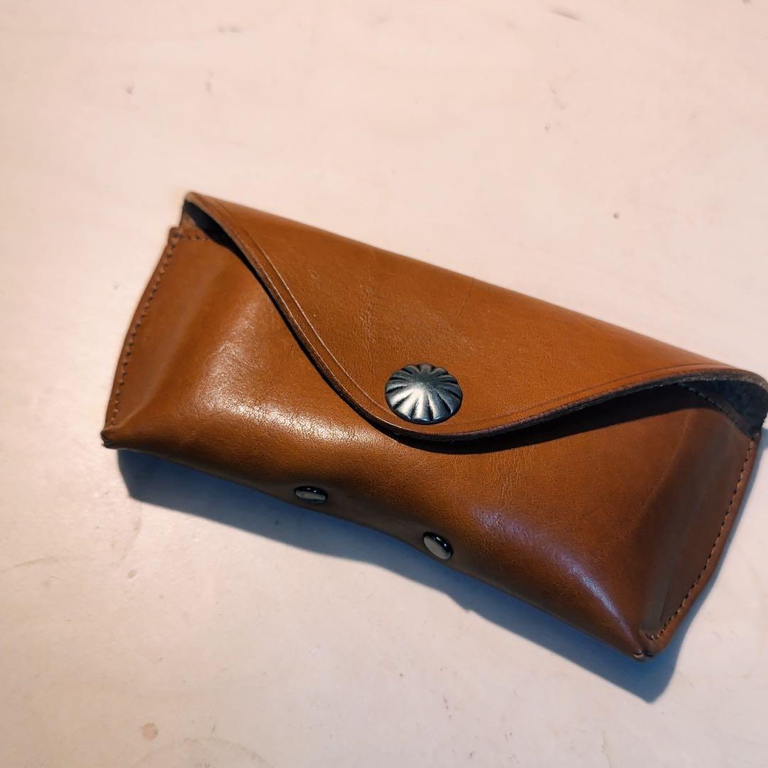 RRL クラシックレザー眼鏡ケース