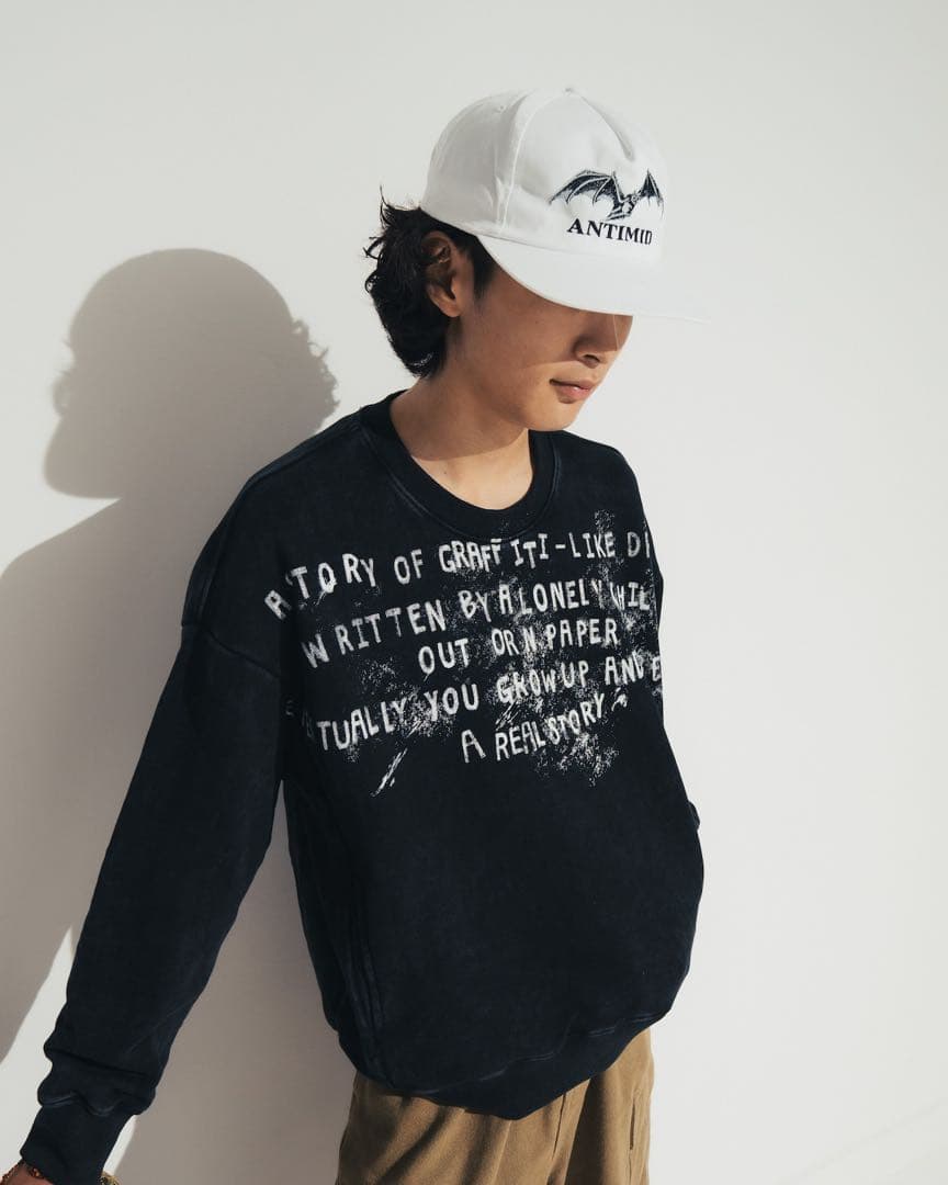 Antimid ロゴスウェット オンライン ショップ