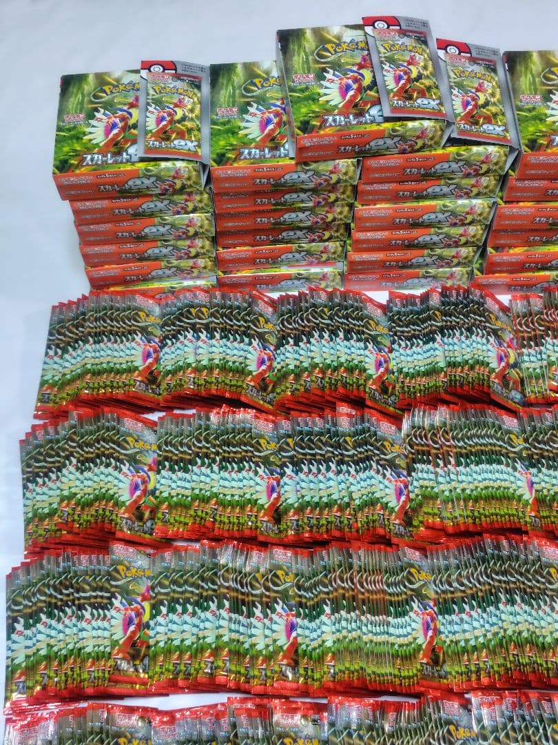 ポケモンカード　スカーレットex　750パック　未開封　メルカリ便