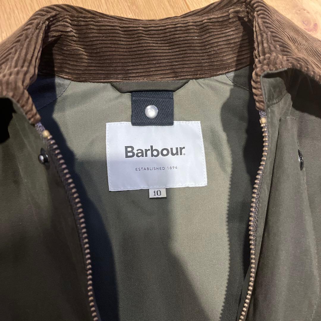 Barbour BEAMS別注　サイズ10 オリーブグリーン