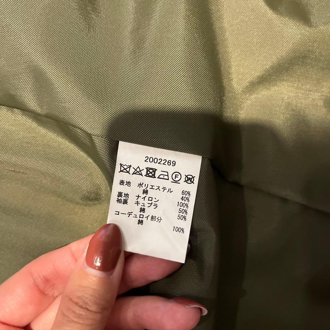 Barbour BEAMS別注　サイズ10 オリーブグリーン