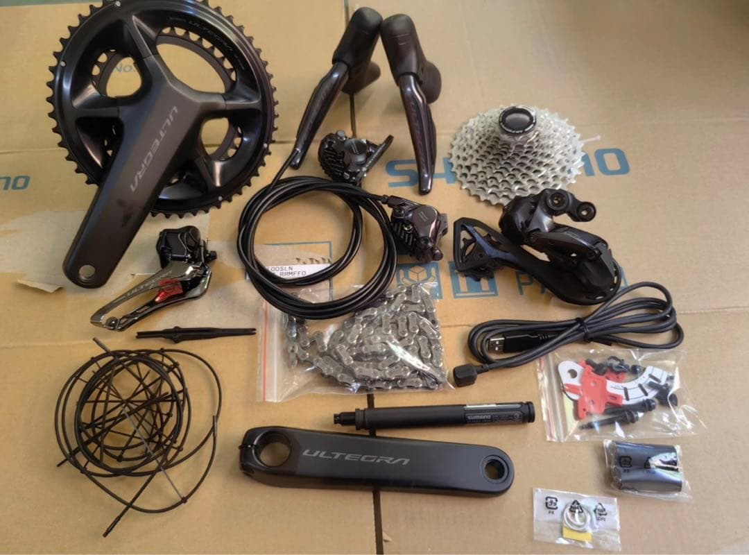 シマノULTEGRA R8100シリーズ 2×12速 コンポセット - メルカリ