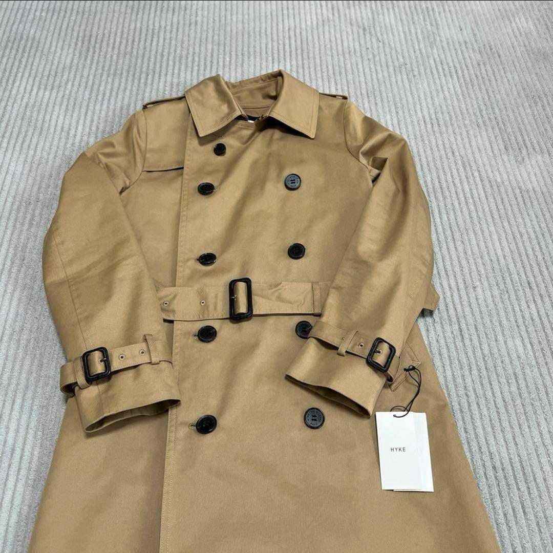 美品 HYKE ハイク ライナー付きトレンチコート サイズ1 - メルカリ