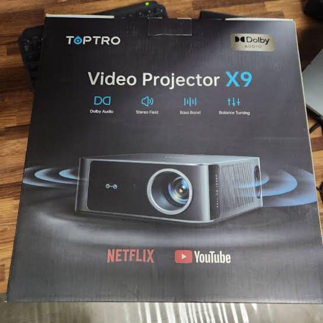 公式ライセンス製品】TOPTRO X9 プロジェクター - メルカリ