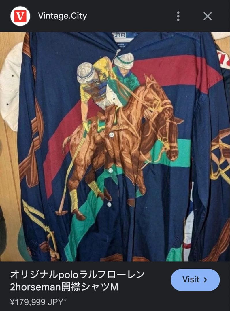 最高傑作】 Polo Ralph Lauren ラルフローレン ホースマン - メルカリ