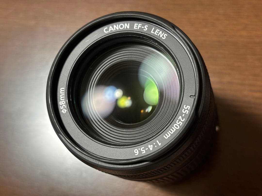 Canon EF-S 55-250mm F4-5.6 IS 動作確認済み