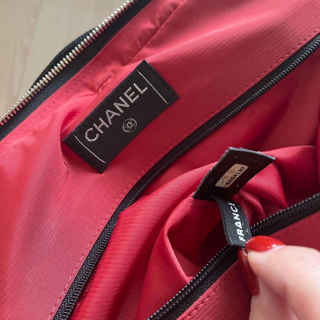 シャネル 旧トラベルライン リュック 美品