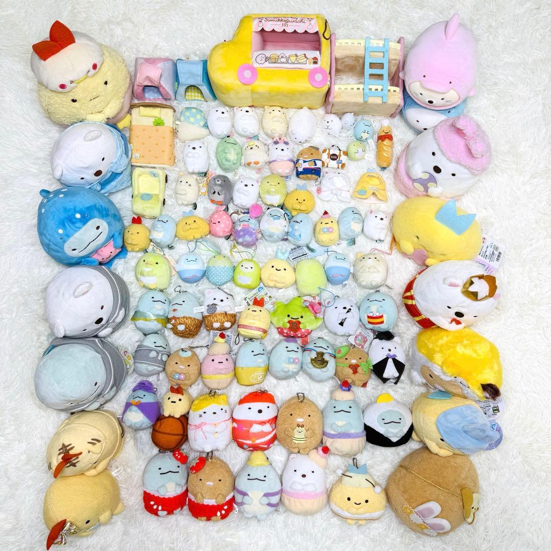 すみっこぐらし てのり ぬいぐるみ 希少 美品 複数タグ有 大量 - メルカリ