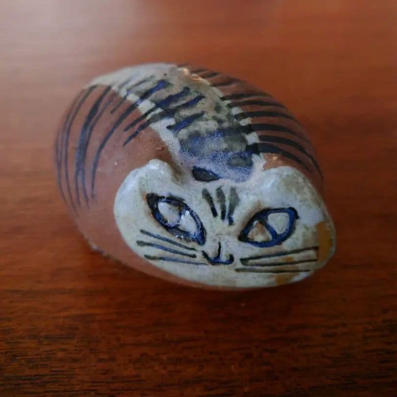 リサラーソン　まる猫　フィギュリン