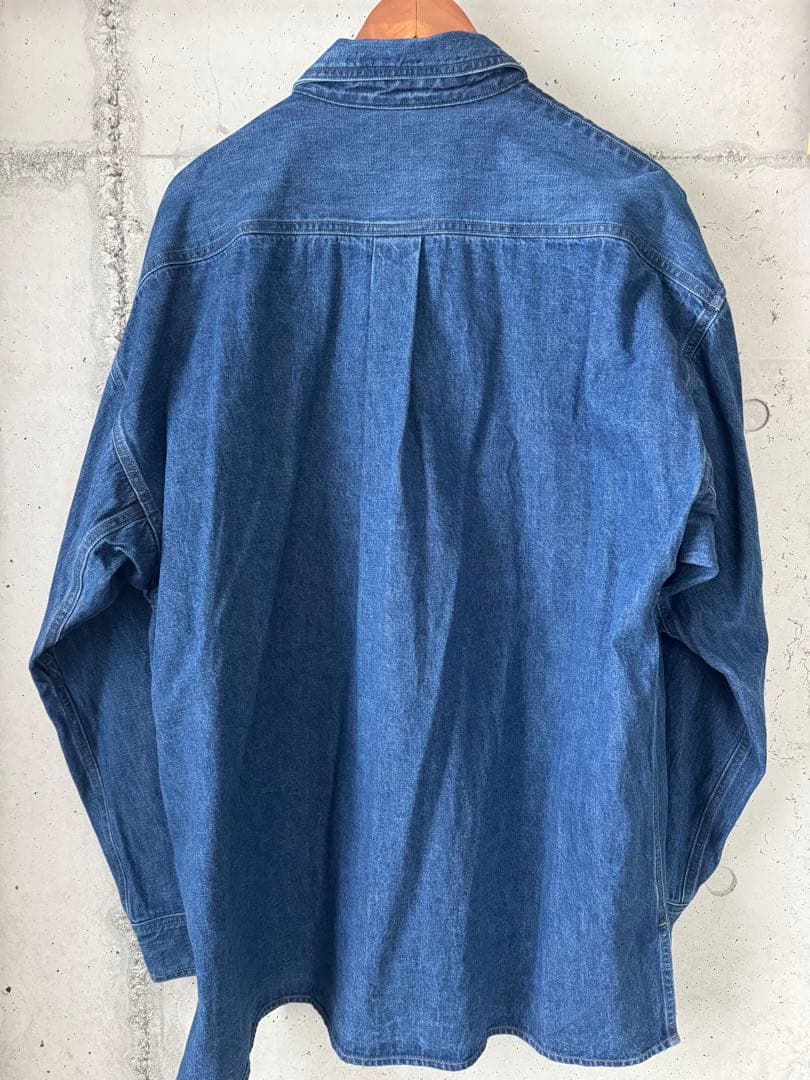 トップス AURALEE 25SS SELVEFGE OZ DENIM SHIRT