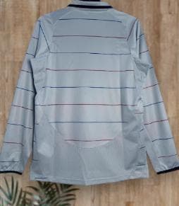 レトロ 03/04 バルセロナ アウェイ 長袖 サッカー ユニフォーム