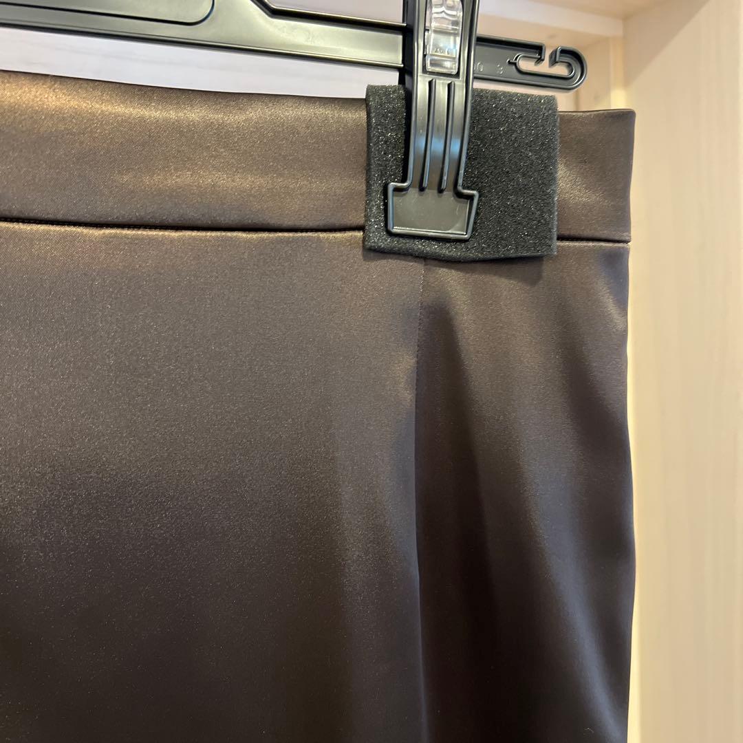 GALLARDAGALANTE 【手洗い可能】ストレッチサテンタイトスカート