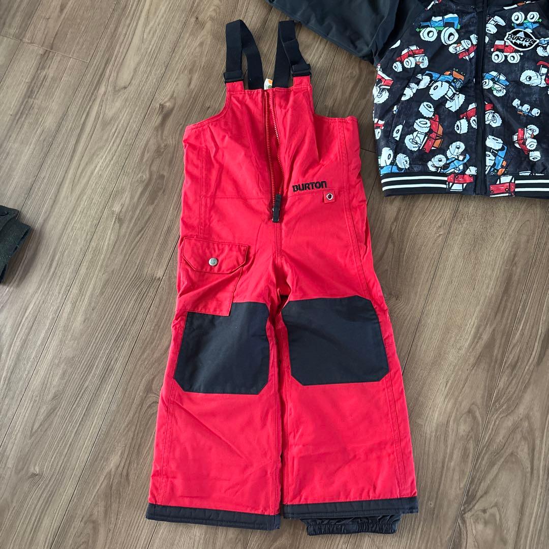 Burton 子ども用スノーボードウェア 上下セット