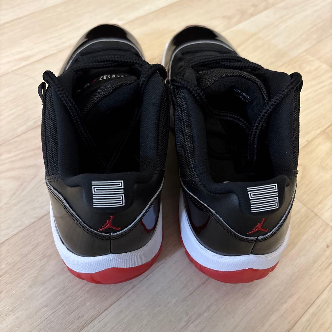 NIKE(ナイキ) エアジョーダン 11 ロウ ブラック/レッド