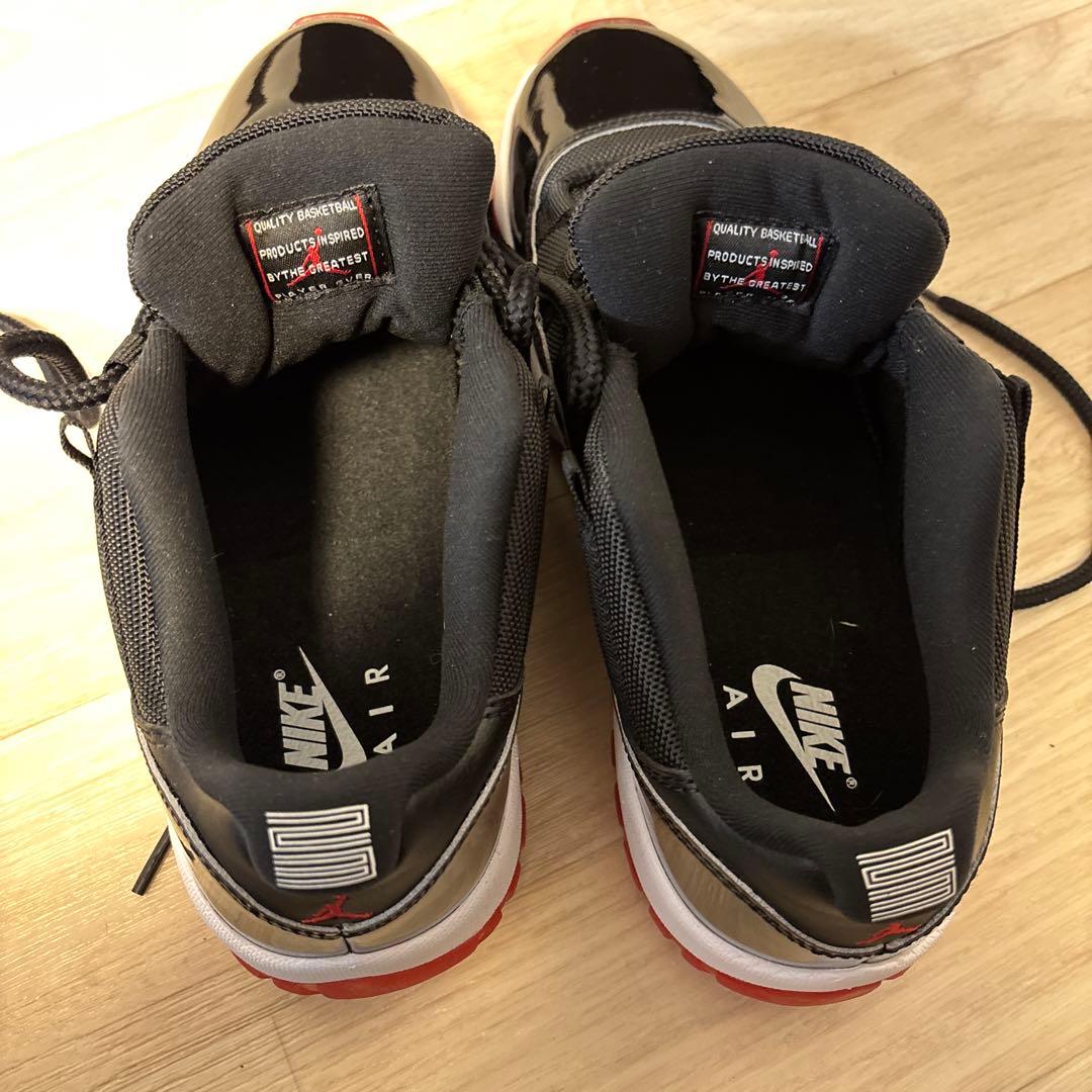 NIKE(ナイキ) エアジョーダン 11 ロウ ブラック/レッド