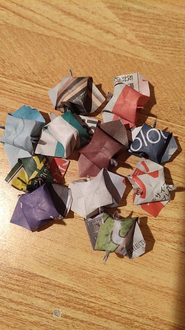 千羽鶴 (ばらばら） - メルカリ