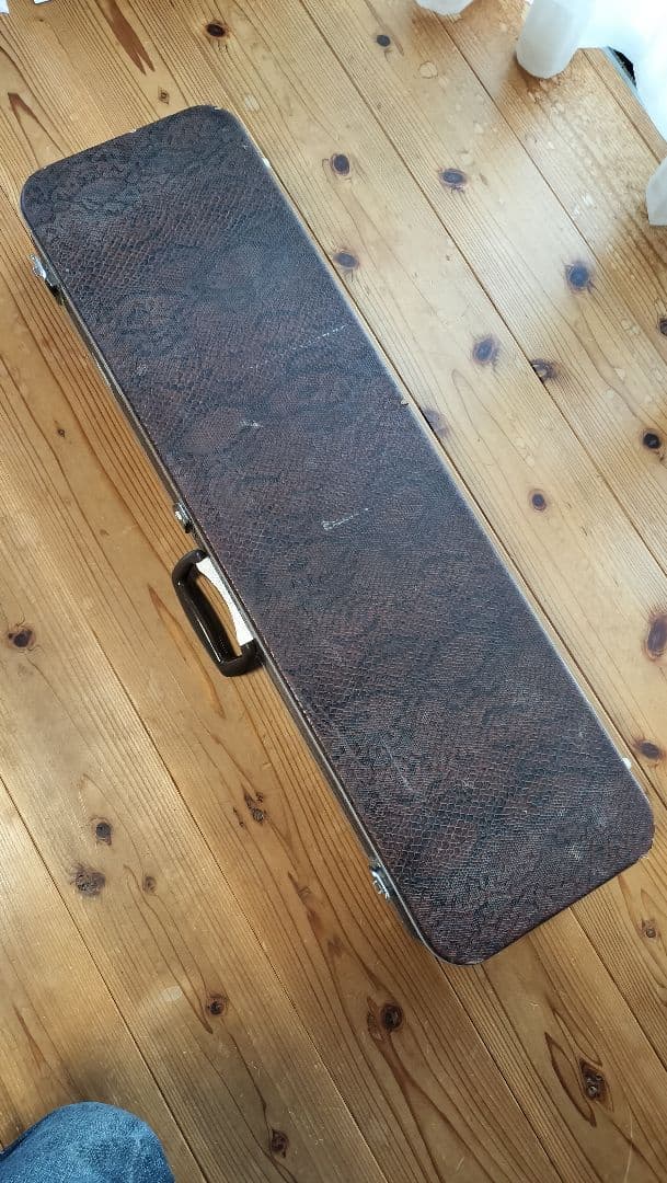 三線 沖縄 真壁型 本革強化張り ビンテージ