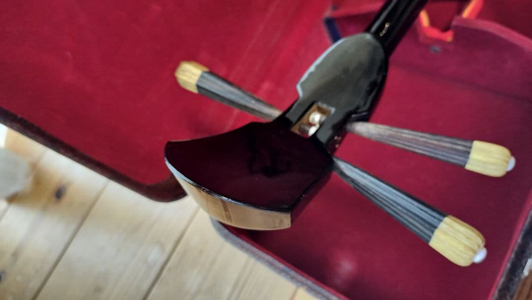 三線 沖縄 真壁型 本革強化張り ビンテージ