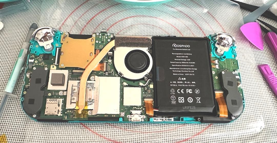 【カスタム品】Nintendo Switch Lite ターコイズ 本体