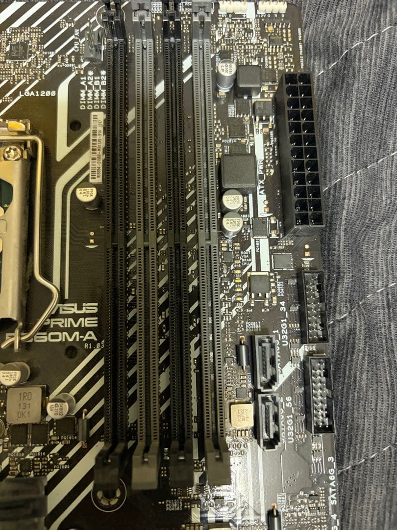 CPU Core i7 11700+ASUS PRIME B560M-A